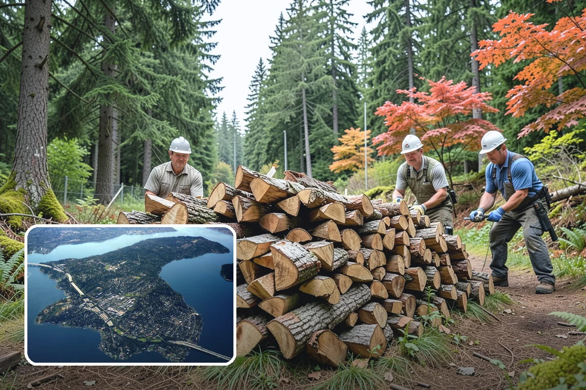 Heating Emergency Firewood in Mercer Island, King County, WA - Bridges the gap when primary heat fails