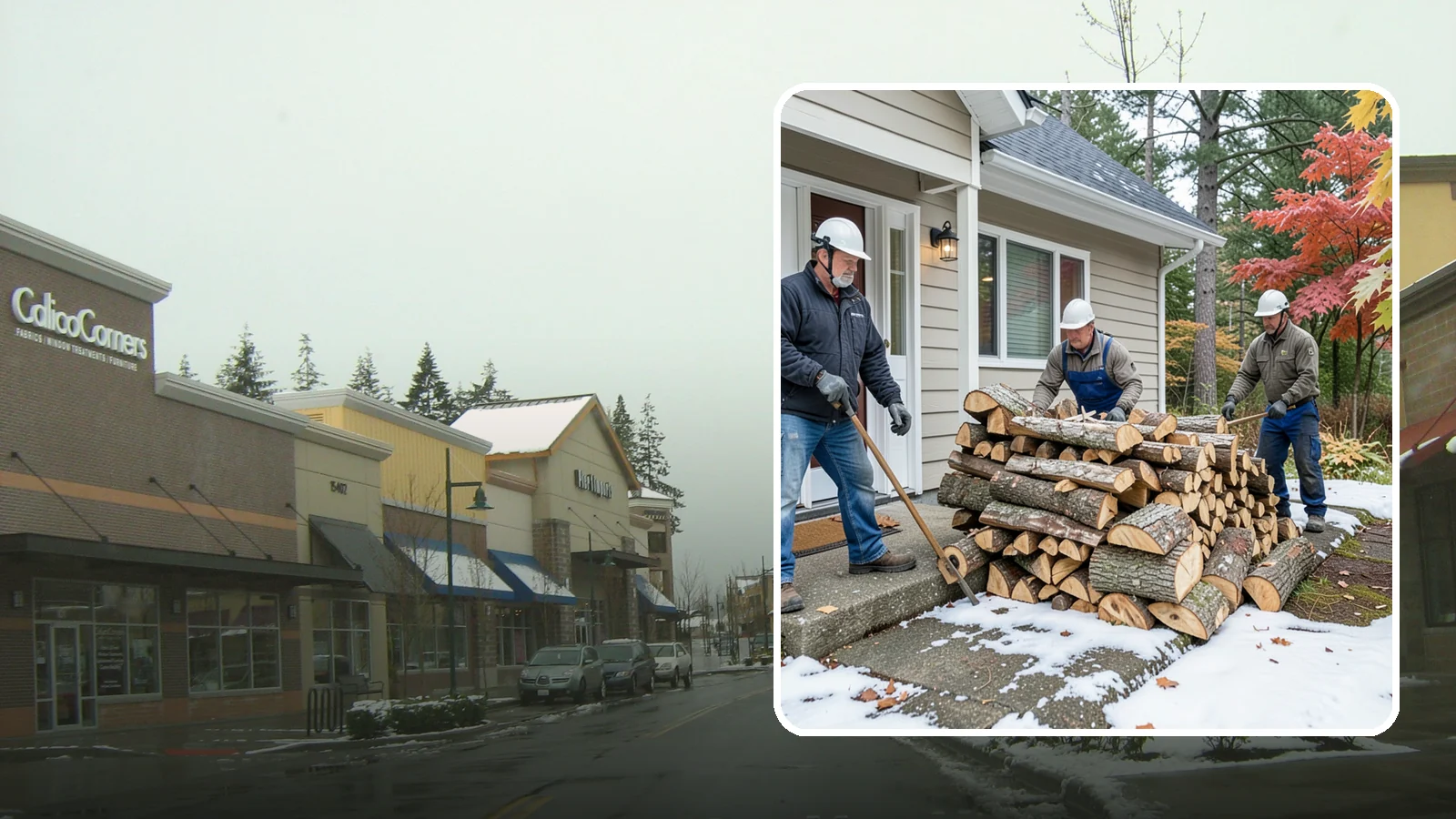 Heating Emergency Firewood in Mill Creek, Snohomish County, WA - When your primary heat fails, we deliver burnable wood fast so your household stays warm through the crisis.