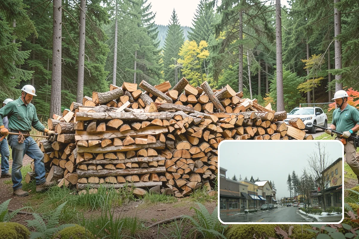 Heating Emergency Firewood in Mill Creek, Snohomish County, WA - Bridges the gap when primary heat fails