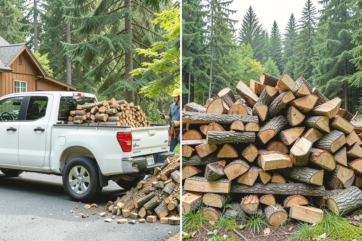 Heating Emergency Firewood in Mill Creek, Snohomish County, WA - Take your emergency call and assess how much wood you need