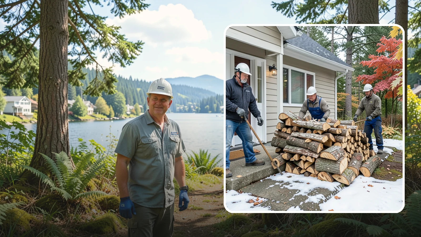 Heating Emergency Firewood in Milton, King County, WA - When your primary heat fails, we deliver burnable wood fast so your household stays warm through the crisis.