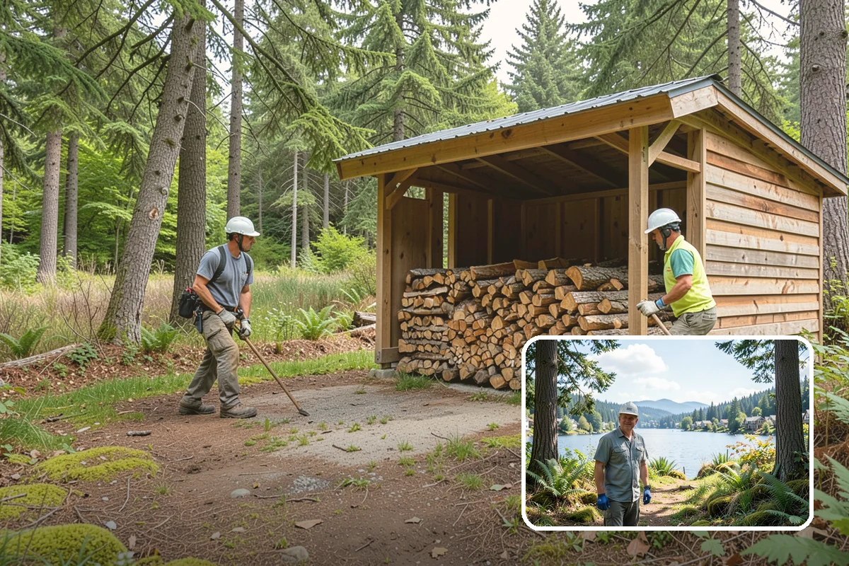 Heating Emergency Firewood in Milton, King County, WA - Bridges the gap when primary heat fails