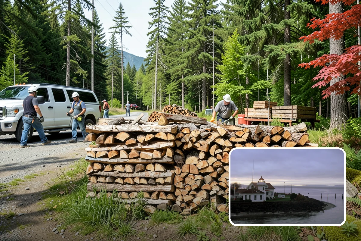 Heating Emergency Firewood in Mukilteo, Snohomish County, WA - Bridges the gap when primary heat fails