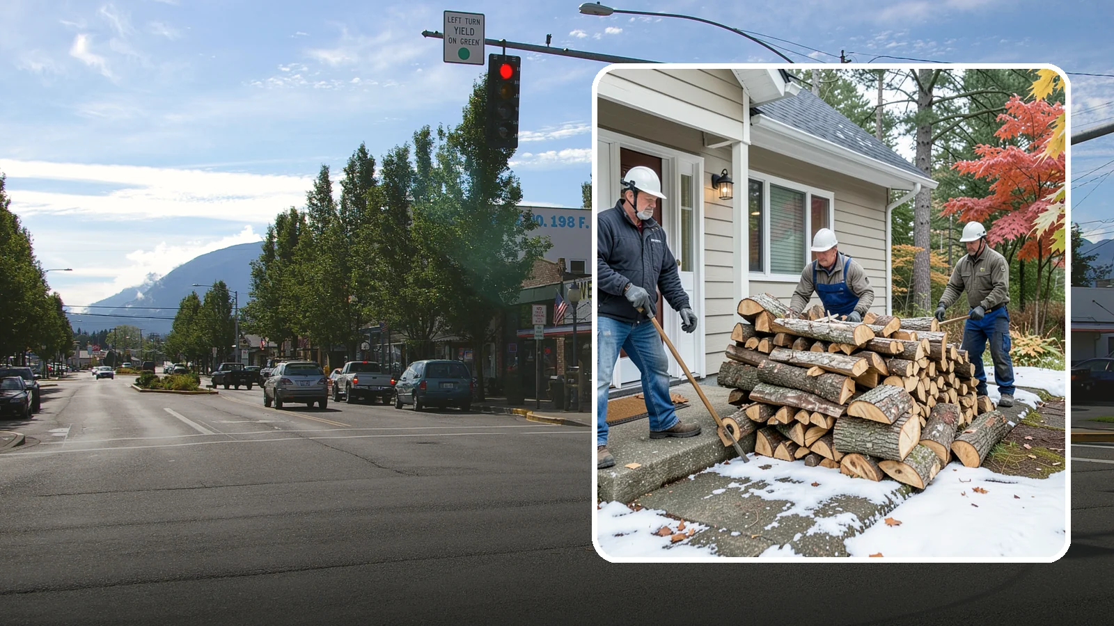 Heating Emergency Firewood in North Bend, King County, WA - When your primary heat fails, we deliver burnable wood fast so your household stays warm through the crisis.