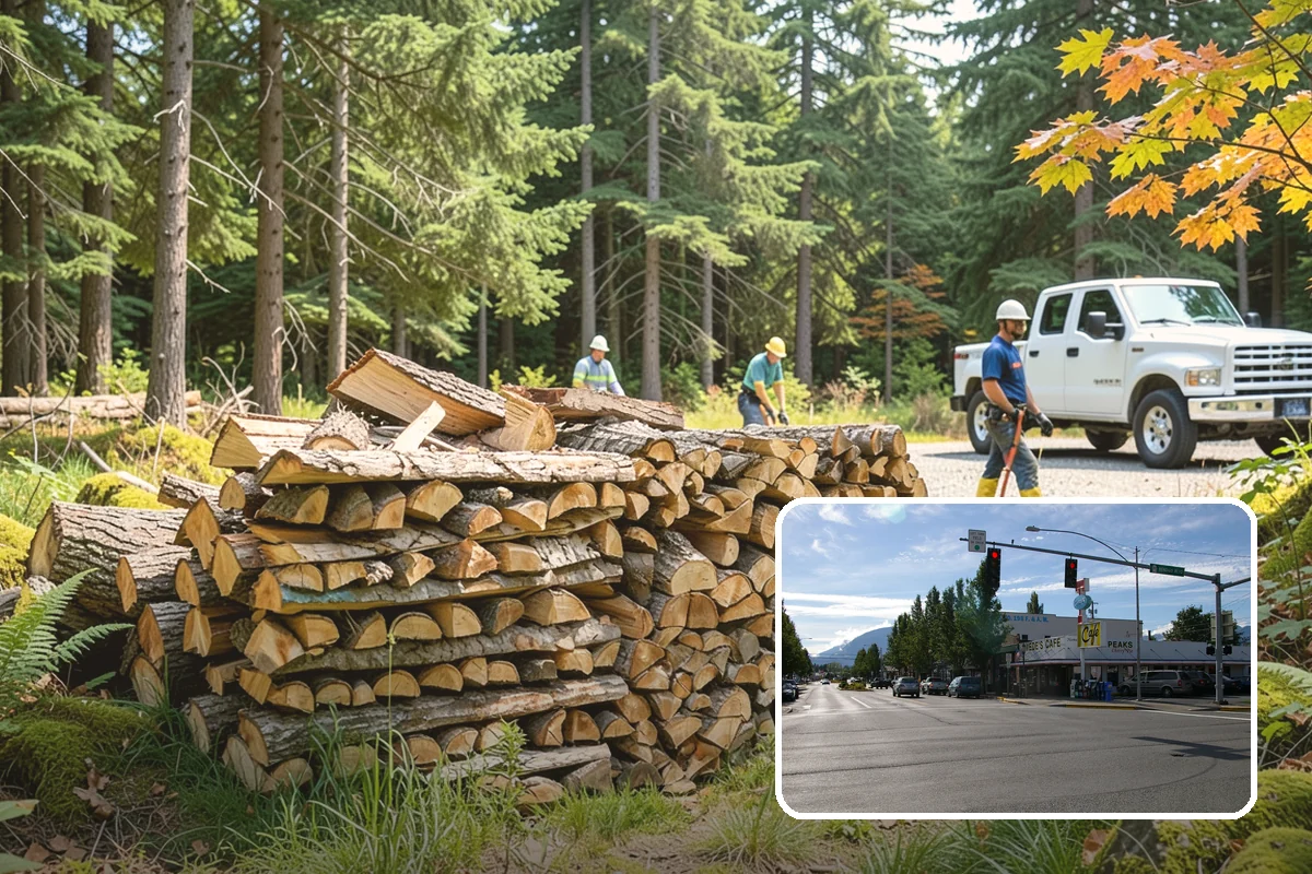 Heating Emergency Firewood in North Bend, King County, WA - Bridges the gap when primary heat fails