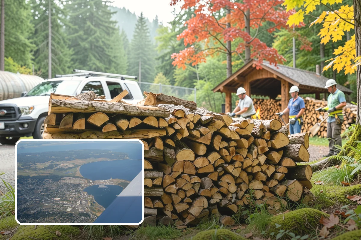 Heating Emergency Firewood in Oak Harbor, Island County, WA - Bridges the gap when primary heat fails