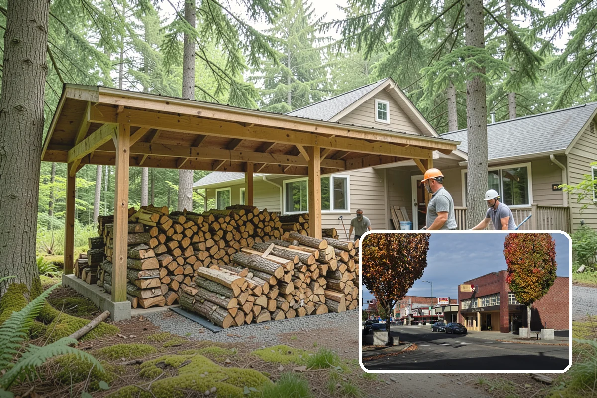 Heating Emergency Firewood in Puyallup, Pierce County, WA - Bridges the gap when primary heat fails