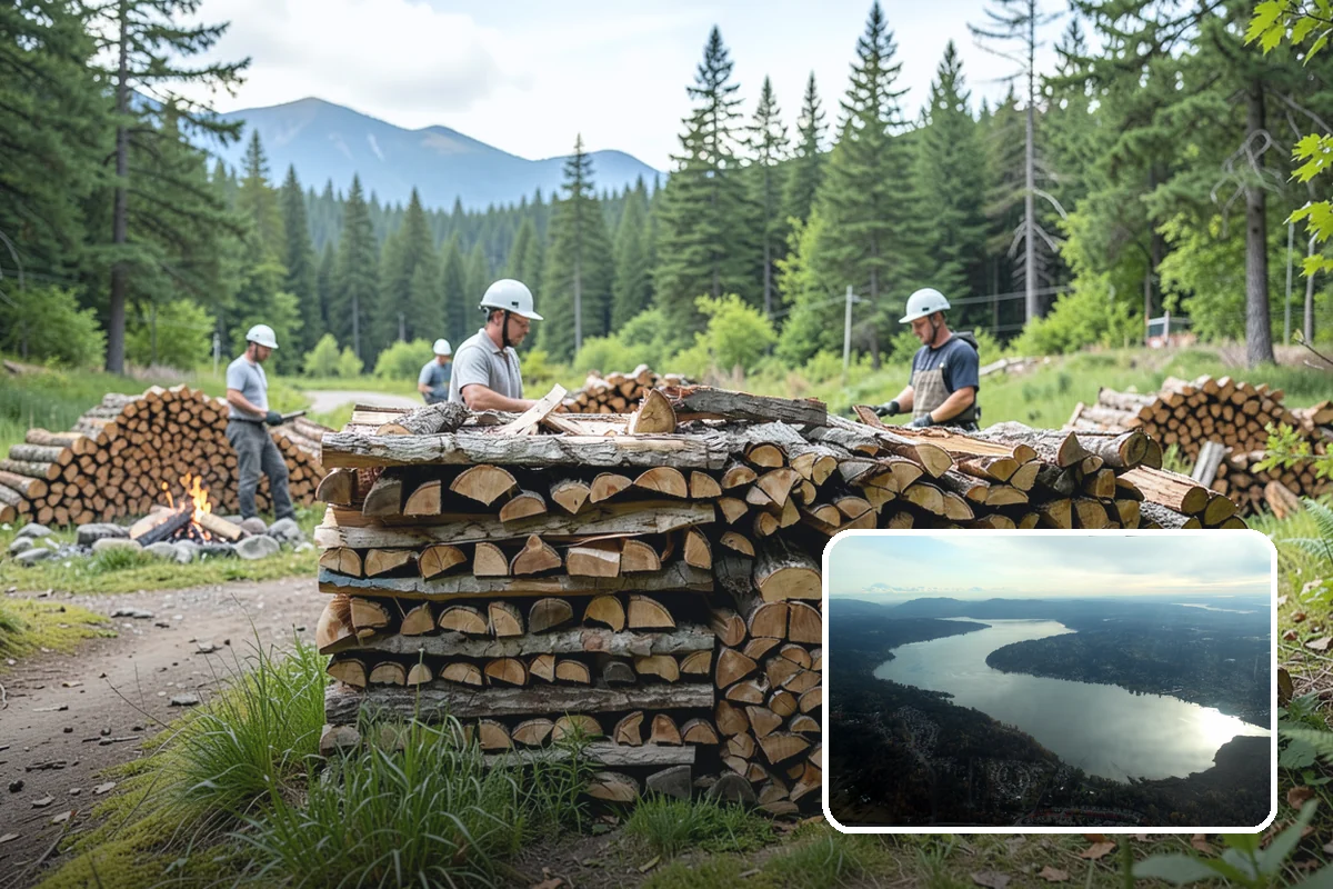 Heating Emergency Firewood in Sammamish, King County, WA - Bridges the gap when primary heat fails