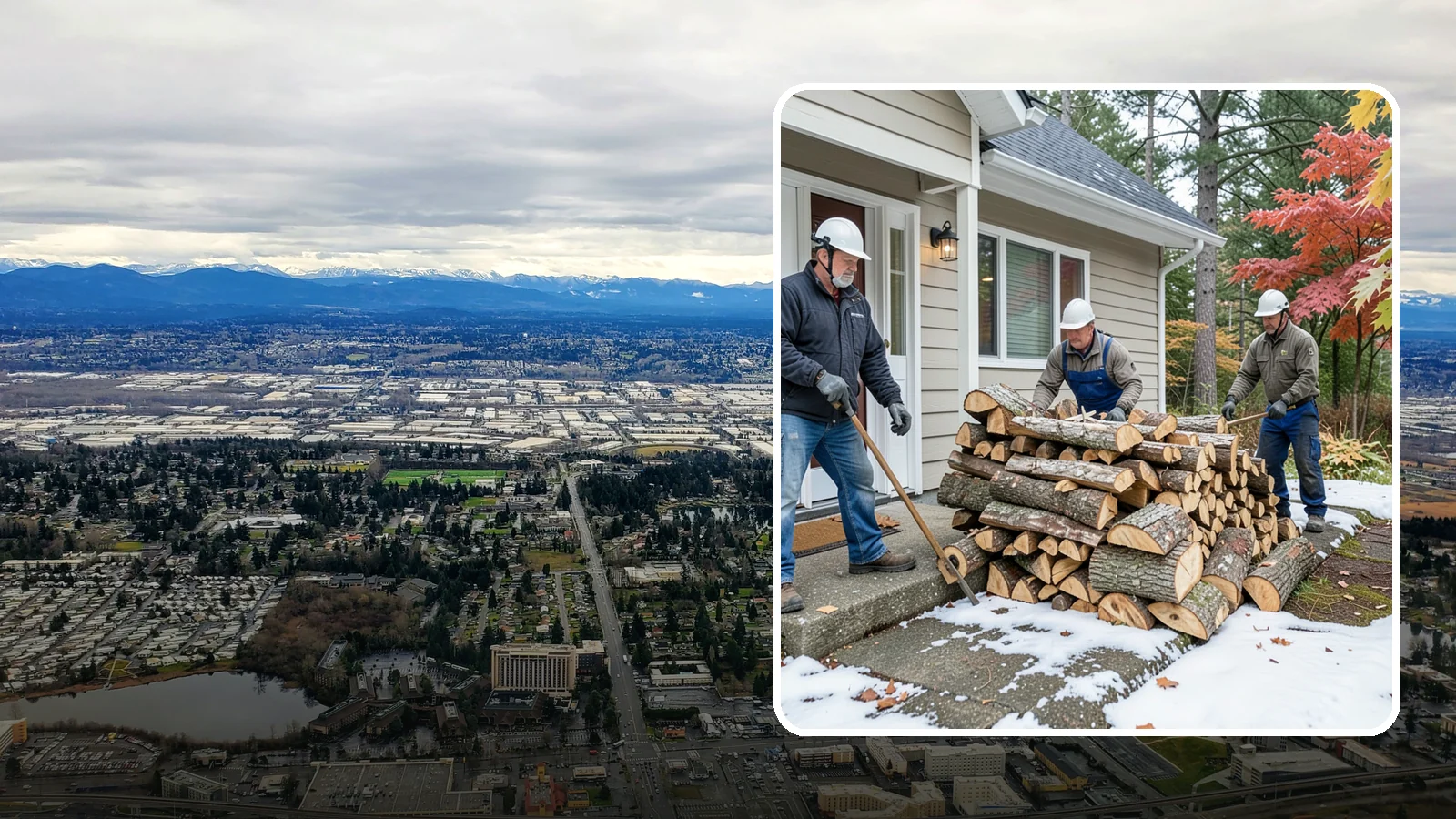 Heating Emergency Firewood in SeaTac, WA - When your primary heat fails, we deliver burnable wood fast so your household stays warm through the crisis.
