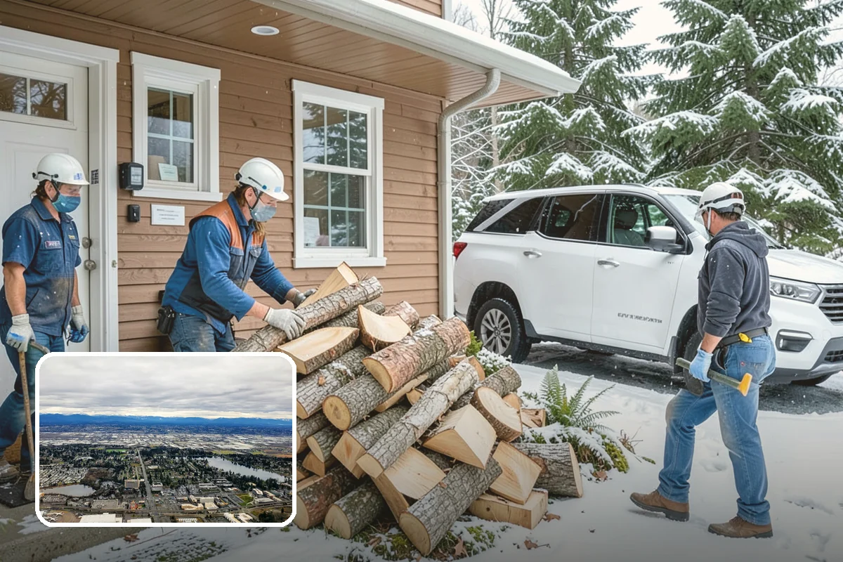 Heating Emergency Firewood in SeaTac, WA - Bridges the gap when primary heat fails