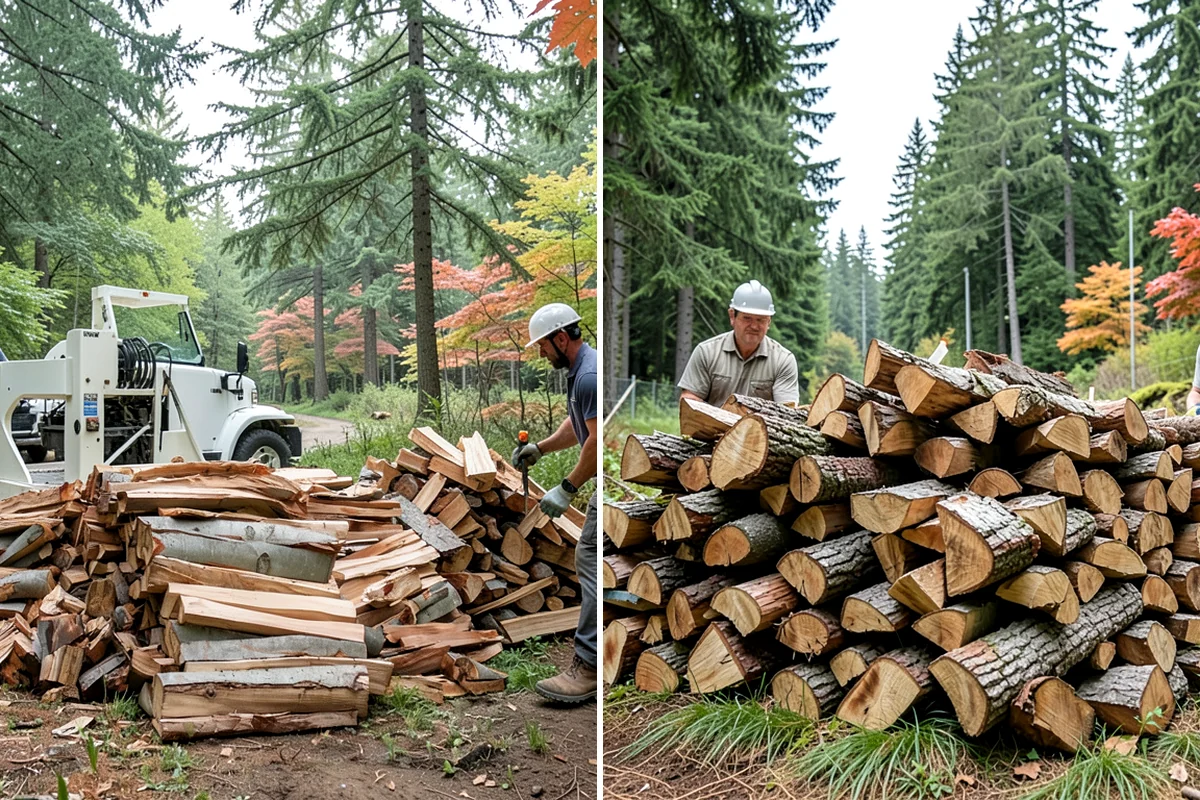 Heating Emergency Firewood in SeaTac, WA - Take your emergency call and assess how much wood you need