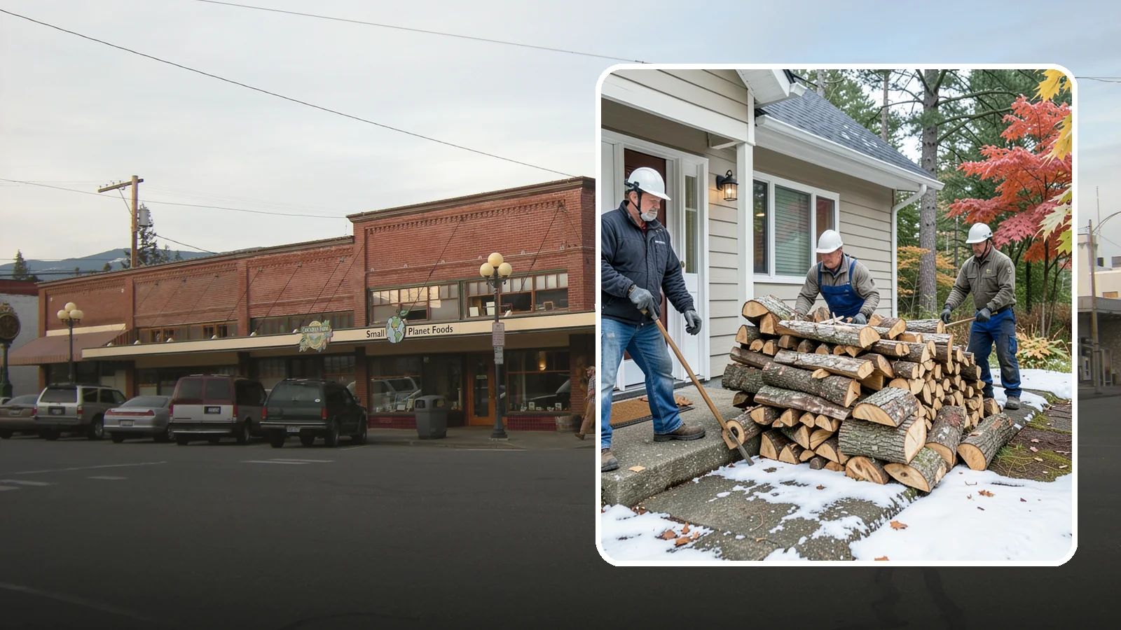Heating Emergency Firewood in Sedro-Woolley, Skagit County, WA - When your primary heat fails, we deliver burnable wood fast so your household stays warm through the crisis.