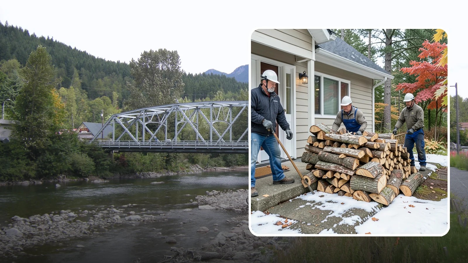 Heating Emergency Firewood in Skykomish, King County, WA - When your primary heat fails, we deliver burnable wood fast so your household stays warm through the crisis.