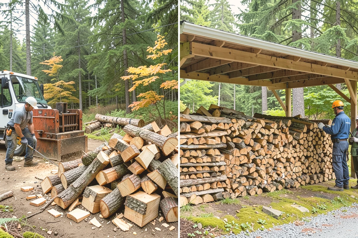 Heating Emergency Firewood in Snohomish, Snohomish County, WA - Take your emergency call and assess how much wood you need