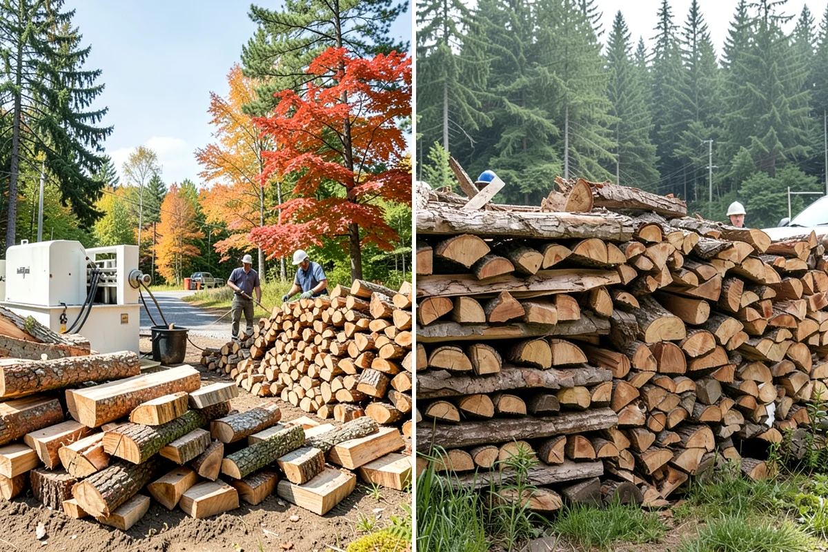 Heating Emergency Firewood in Snoqualmie, King County, WA - Take your emergency call and assess how much wood you need