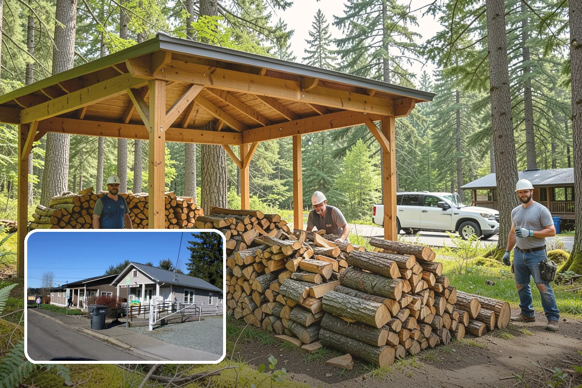 Heating Emergency Firewood in South Prairie, Pierce County, WA - Bridges the gap when primary heat fails
