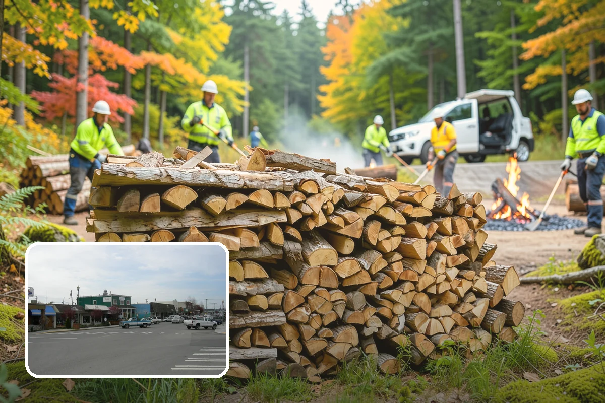 Heating Emergency Firewood in Stanwood, Snohomish County, WA - Bridges the gap when primary heat fails