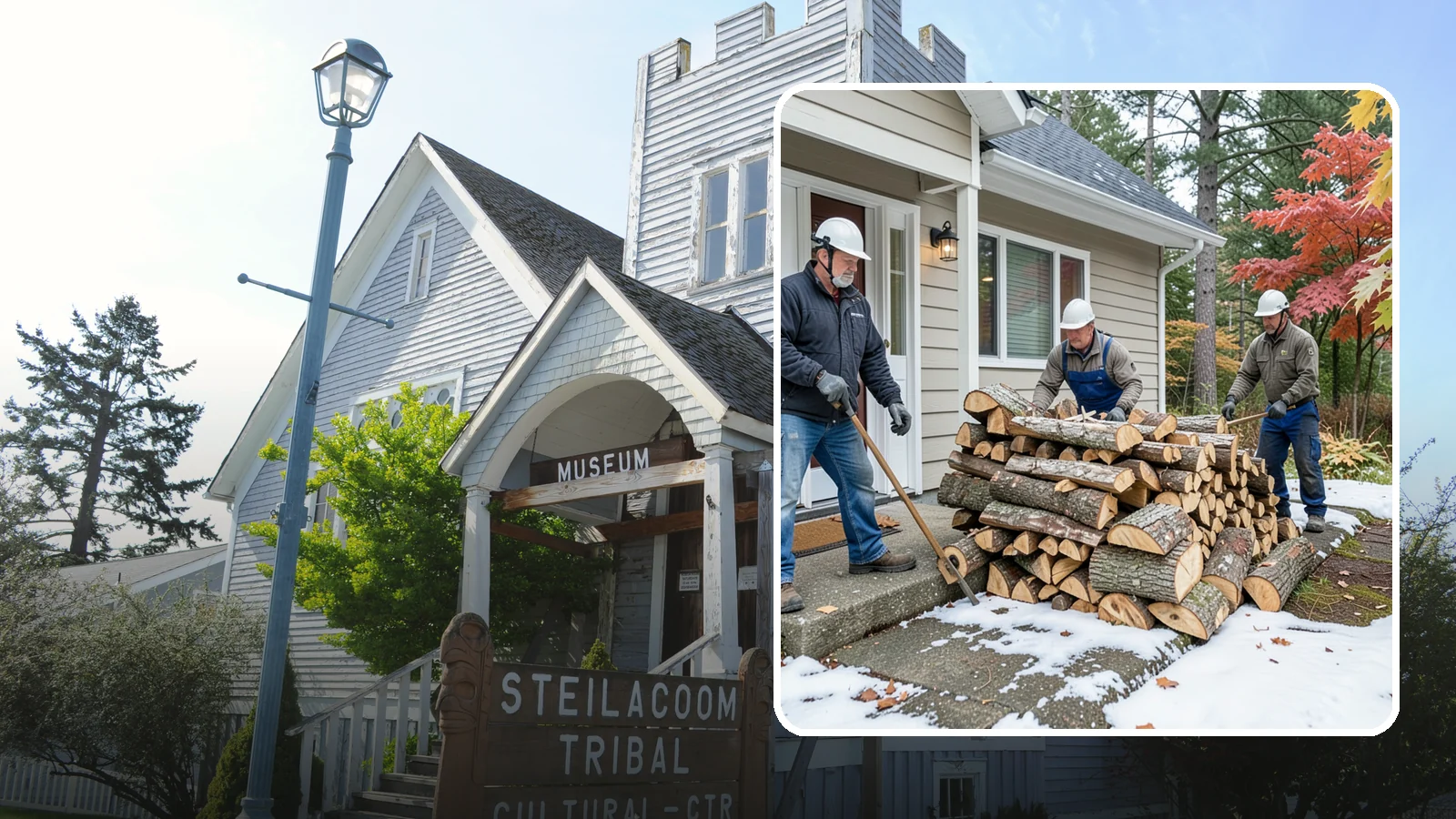 Heating Emergency Firewood in Steilacoom, Pierce County, WA - When your primary heat fails, we deliver burnable wood fast so your household stays warm through the crisis.