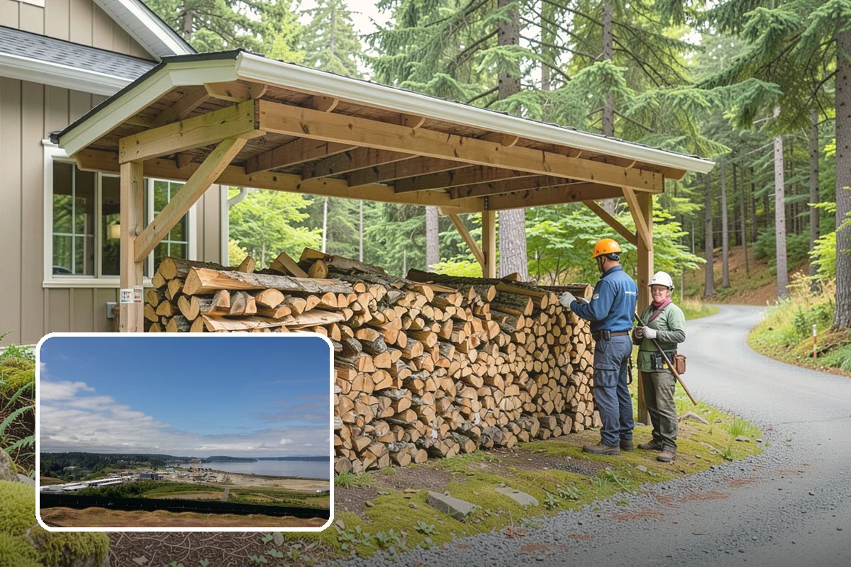 Heating Emergency Firewood in University Place, Pierce County, WA - Bridges the gap when primary heat fails