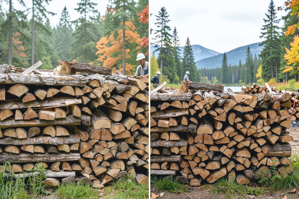 Heating Emergency Firewood in Wilkeson, Pierce County, WA - Take your emergency call and assess how much wood you need