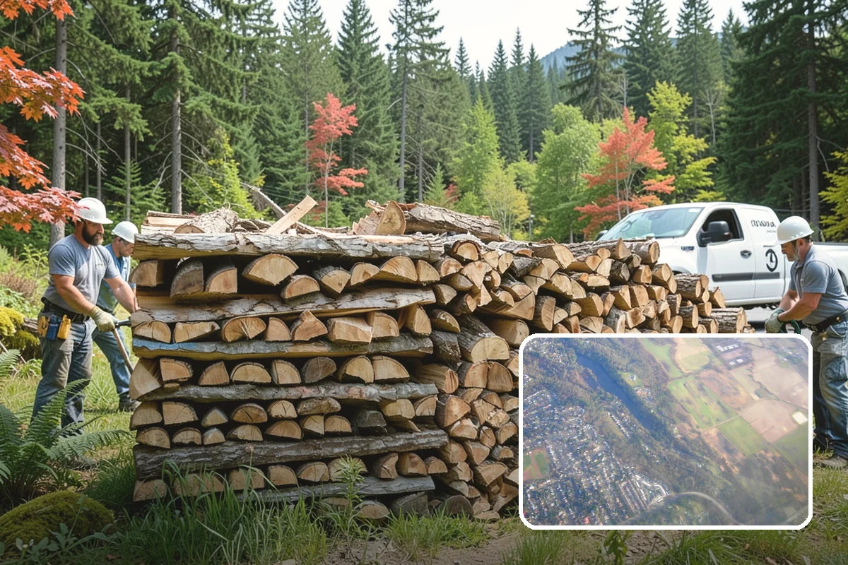 Holiday Firewood Delivery in Algona, King County, WA - Keeps you stocked through a high-use season
