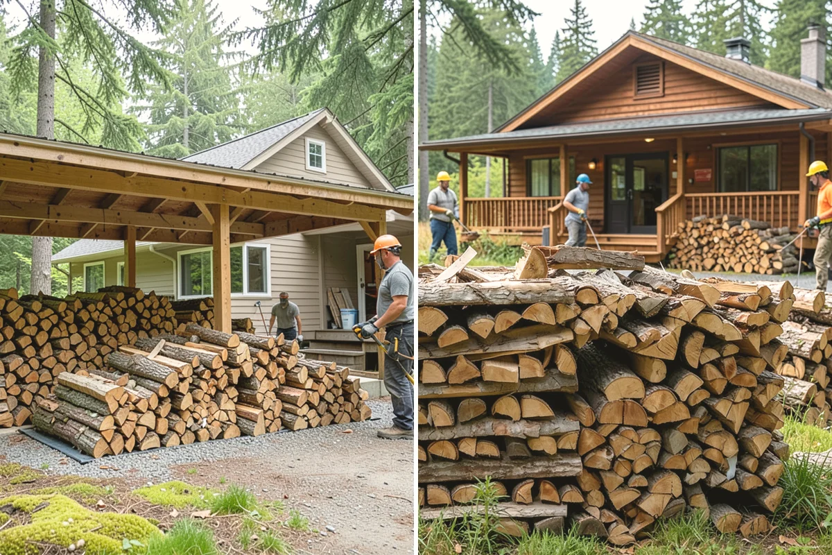 Holiday Firewood Delivery in Anacortes, Skagit County, WA - Confirm your holiday quantity and delivery date