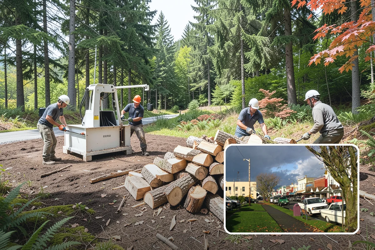 Holiday Firewood Delivery in Arlington, Snohomish County, WA - Keeps you stocked through a high-use season
