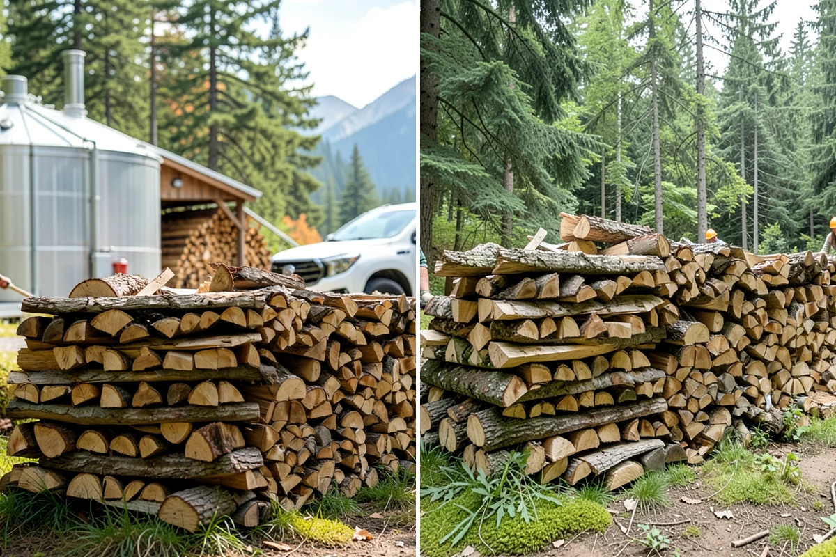 Holiday Firewood Delivery in Arlington, Snohomish County, WA - Confirm your holiday quantity and delivery date