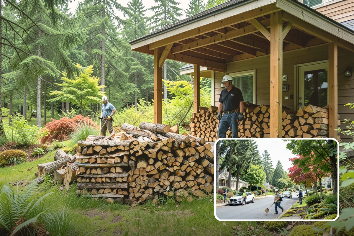Holiday Firewood Delivery in Beaux Arts Village, King County, WA - Keeps you stocked through a high-use season