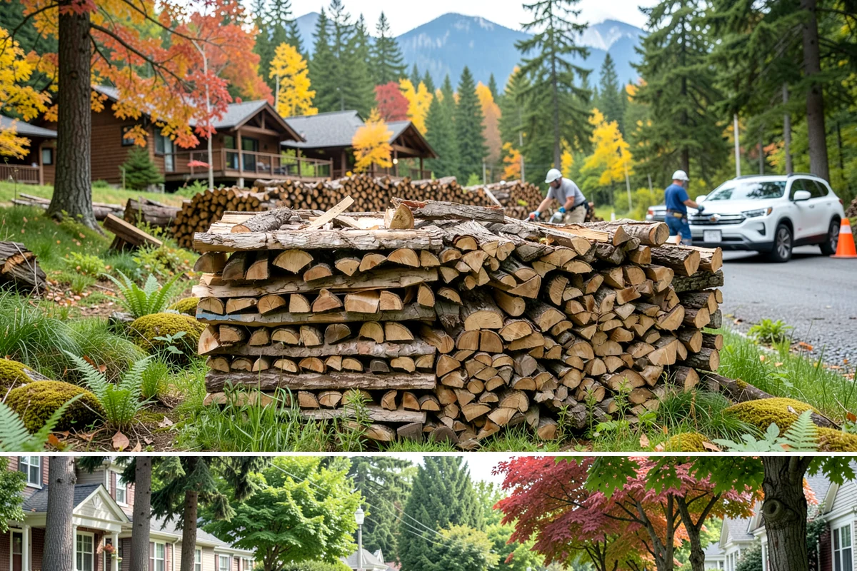 Holiday Firewood Delivery in Beaux Arts Village, King County, WA - Late fall through the winter holidays is the window, so booking ahead of the busy calendar secures your date.