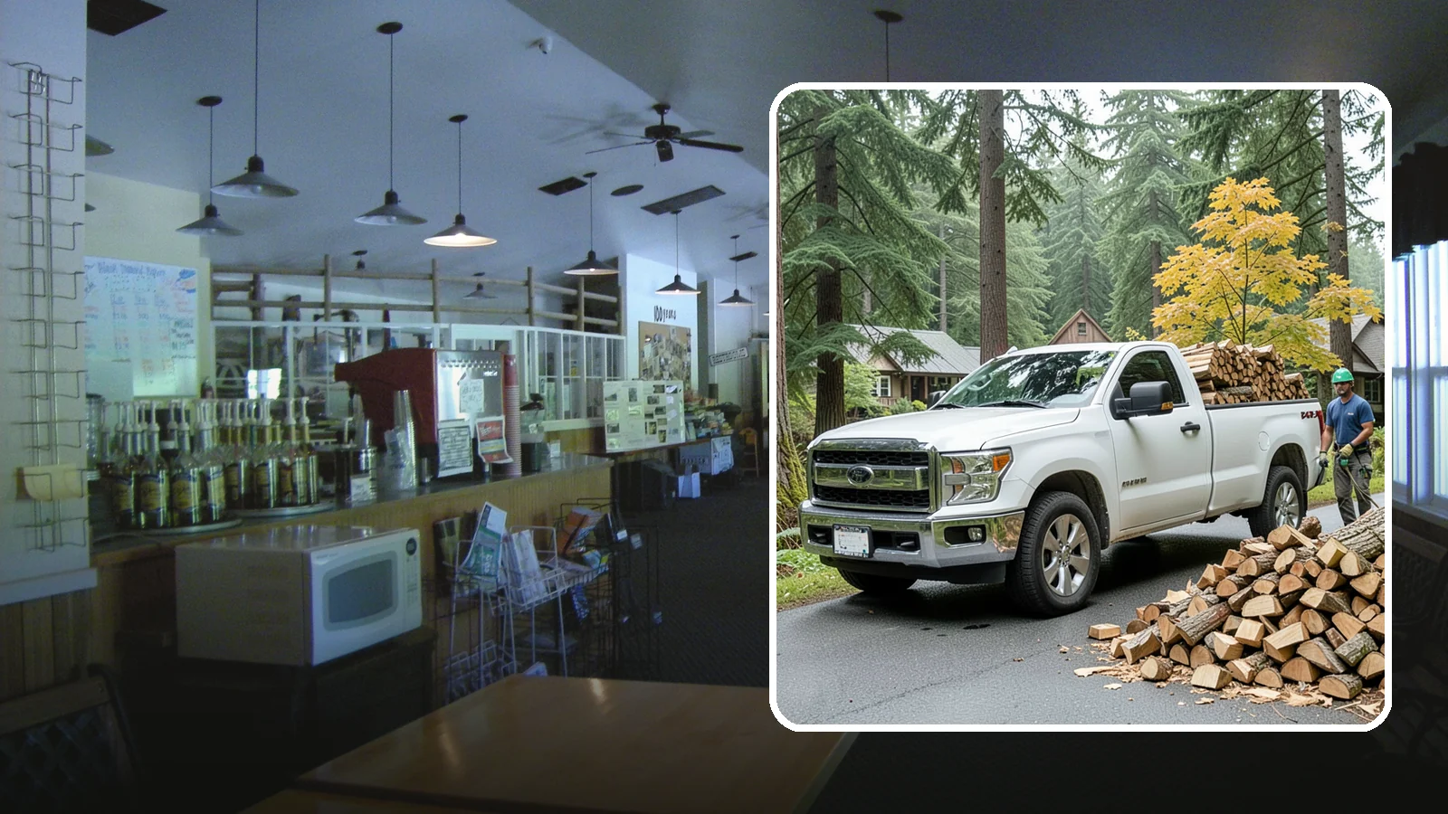 Holiday Firewood Delivery in Black Diamond, King County, WA - We deliver dry wood around the holidays so your gatherings stay warm and your fires burn bright.