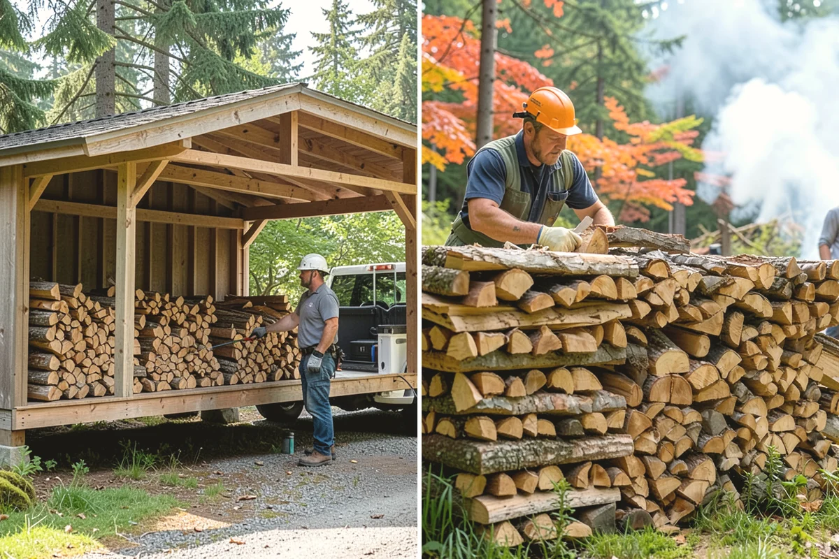 Holiday Firewood Delivery in Black Diamond, King County, WA - Confirm your holiday quantity and delivery date