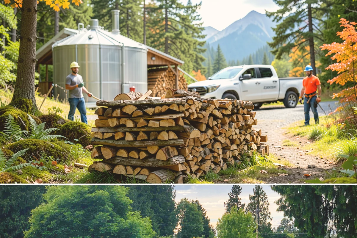 Holiday Firewood Delivery in Bonney Lake, Pierce County, WA - Late fall through the winter holidays is the window, so booking ahead of the busy calendar secures your date.