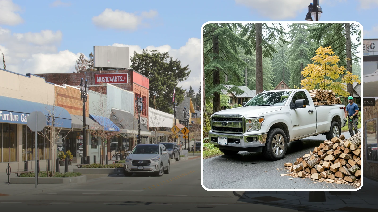 Holiday Firewood Delivery in Bothell, King County, WA - We deliver dry wood around the holidays so your gatherings stay warm and your fires burn bright.