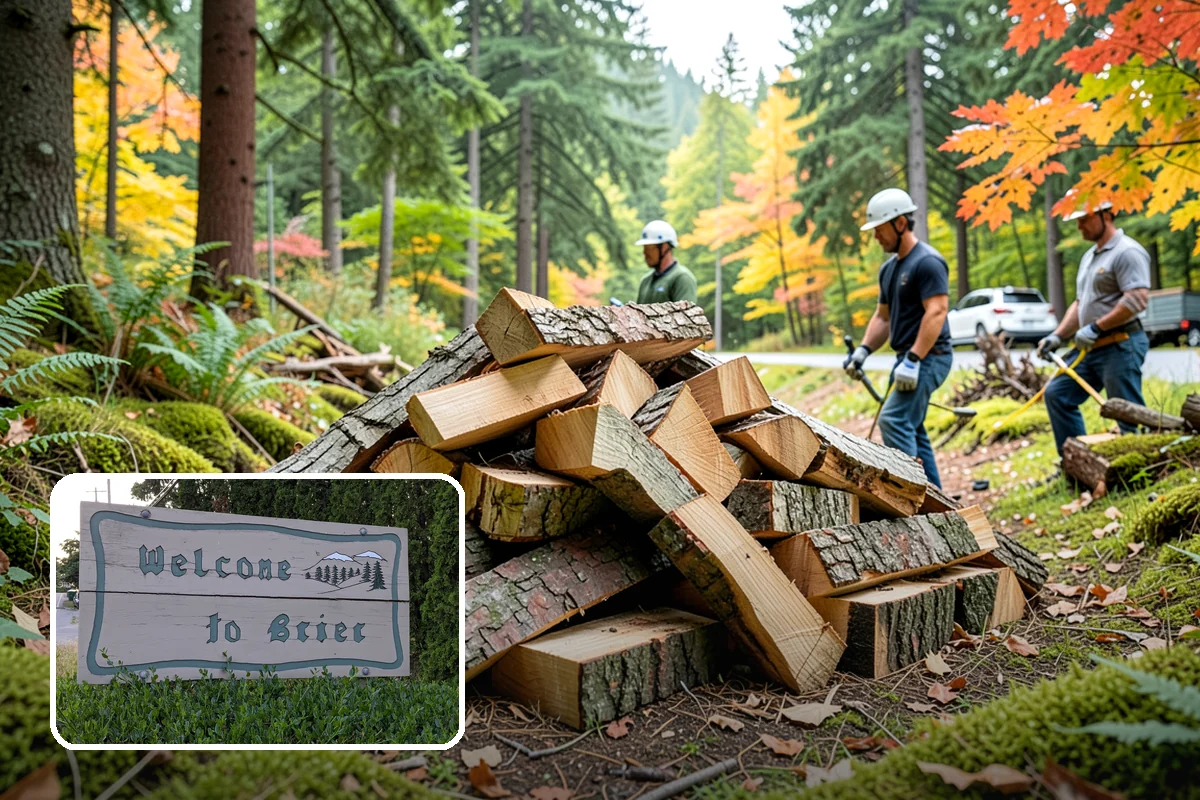 Holiday Firewood Delivery in Brier, Snohomish County, WA - Keeps you stocked through a high-use season