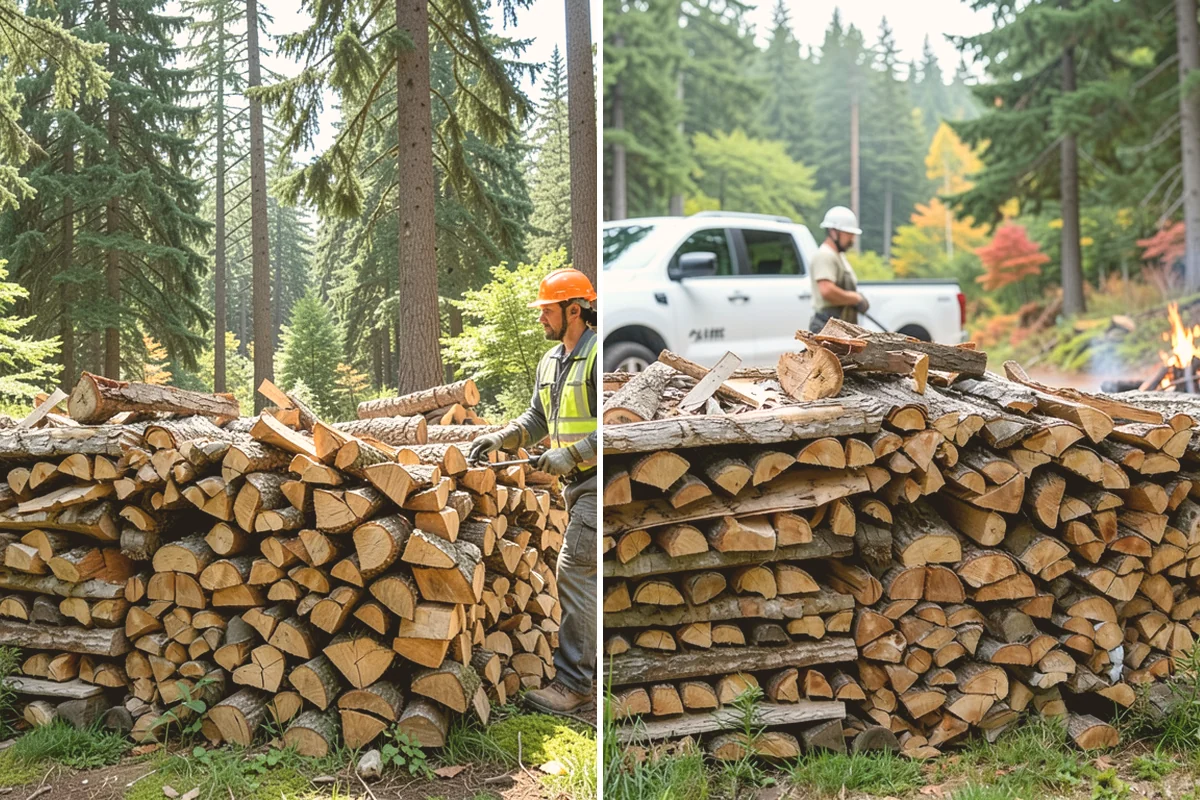 Holiday Firewood Delivery in Brier, Snohomish County, WA - Confirm your holiday quantity and delivery date