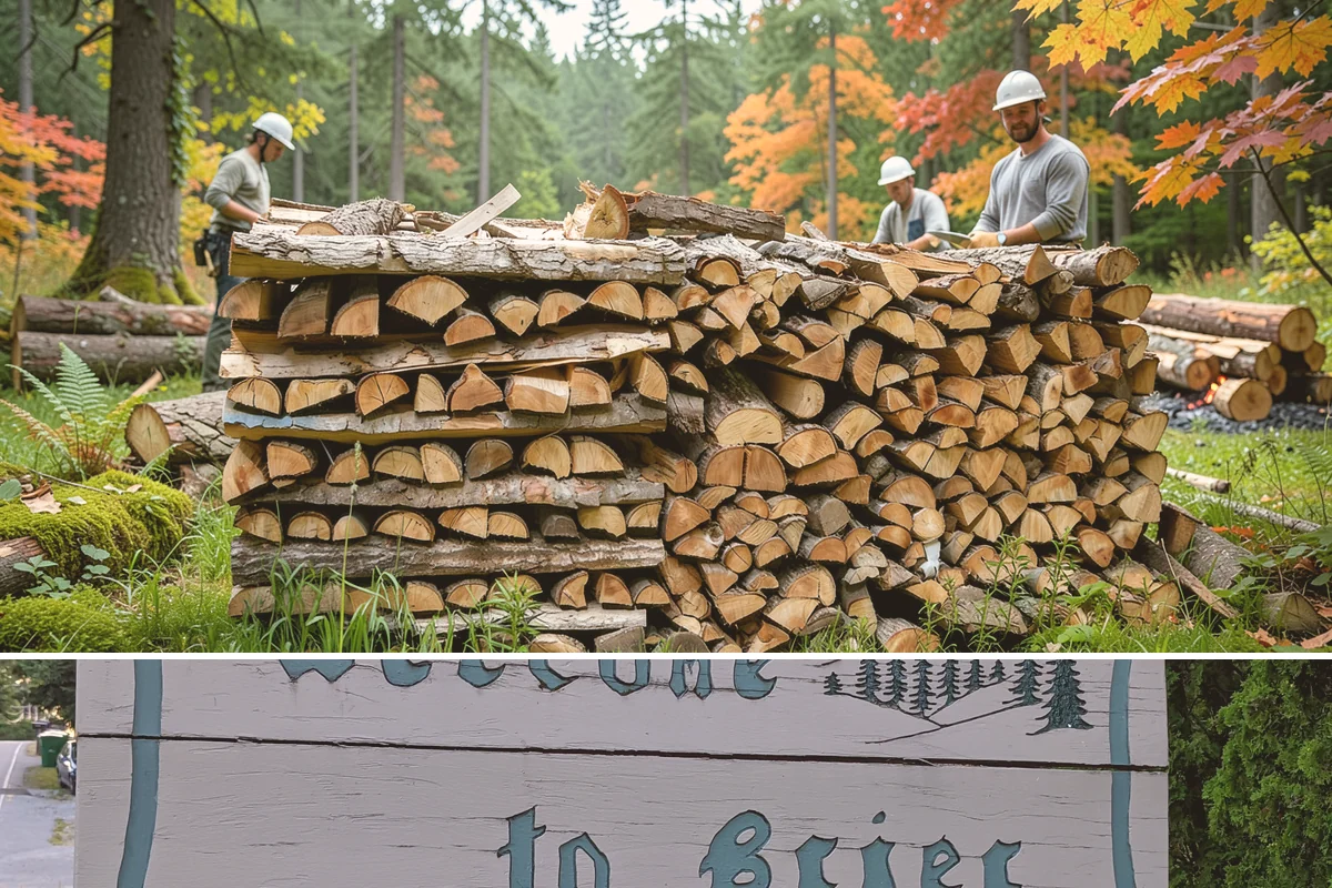 Holiday Firewood Delivery in Brier, Snohomish County, WA - Late fall through the winter holidays is the window, so booking ahead of the busy calendar secures your date.