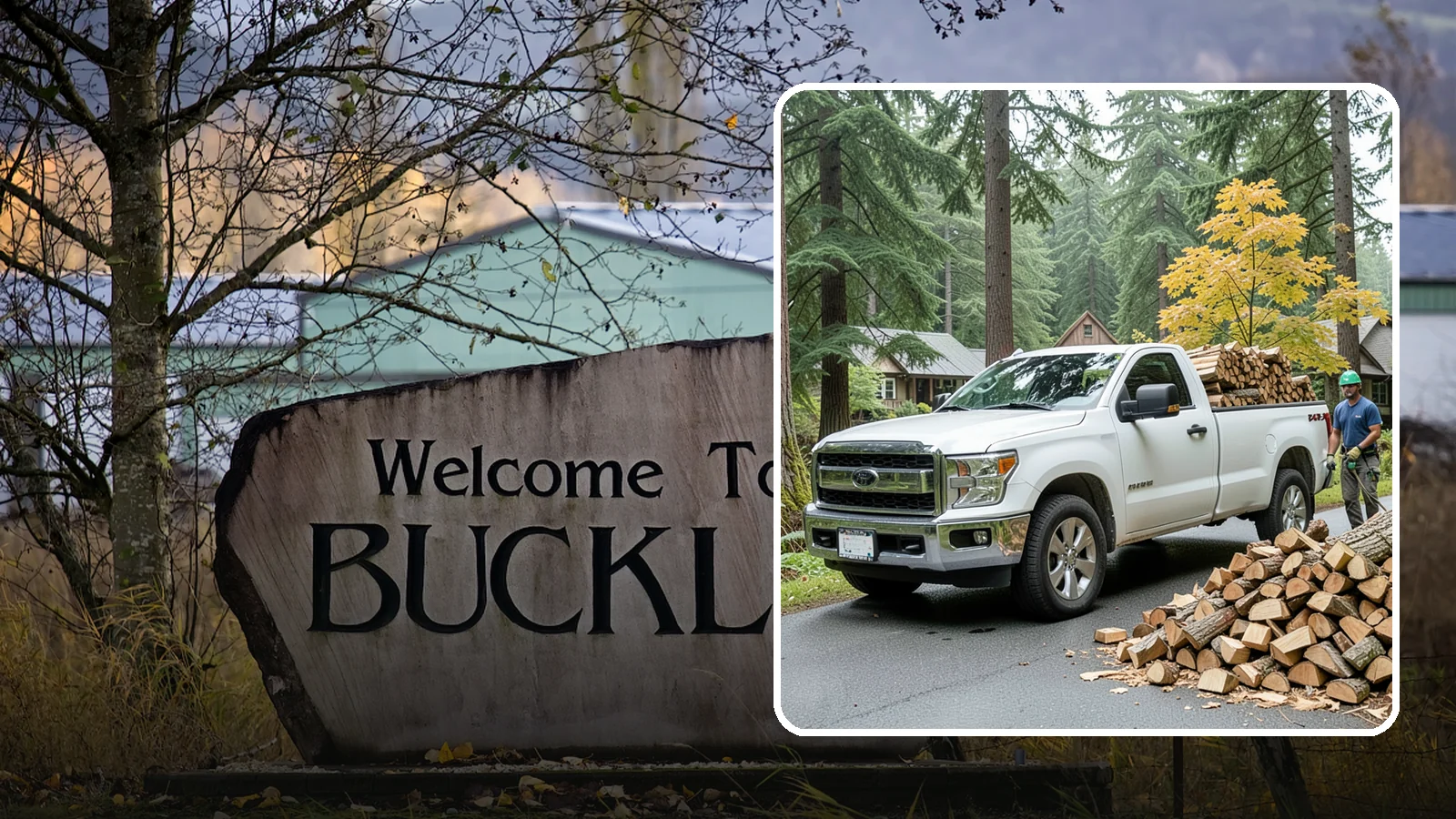 Holiday Firewood Delivery in Buckley, Pierce County, WA - We deliver dry wood around the holidays so your gatherings stay warm and your fires burn bright.