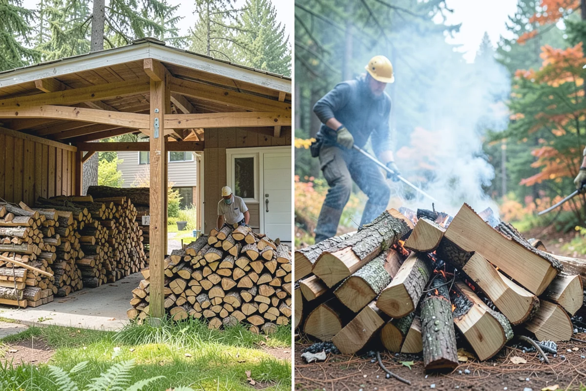 Holiday Firewood Delivery in Buckley, Pierce County, WA - Confirm your holiday quantity and delivery date