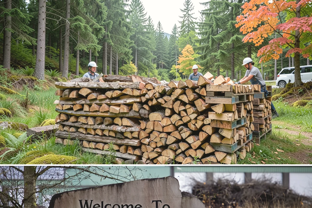 Holiday Firewood Delivery in Buckley, Pierce County, WA - Late fall through the winter holidays is the window, so booking ahead of the busy calendar secures your date.