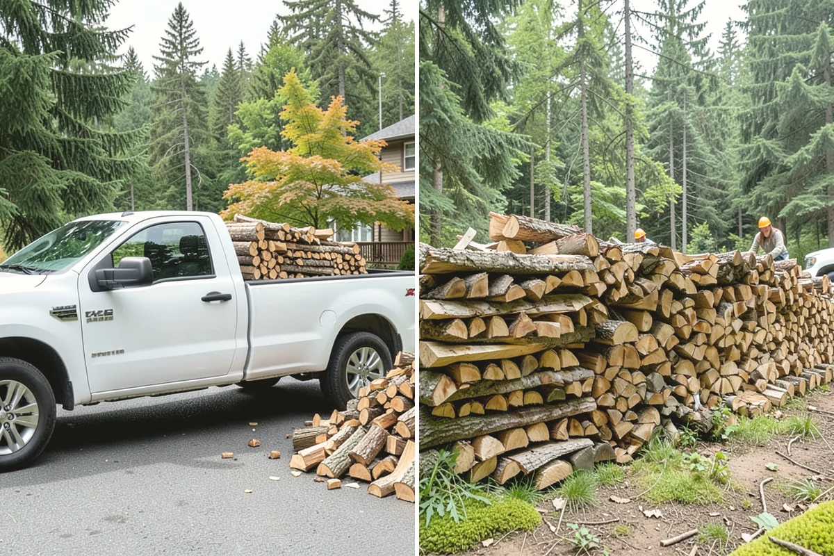 Holiday Firewood Delivery in Burien, King County, WA - Confirm your holiday quantity and delivery date