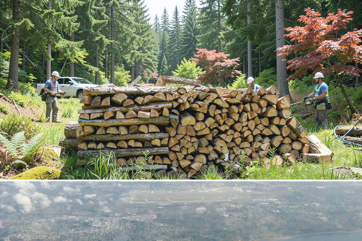 Holiday Firewood Delivery in Burien, King County, WA - Late fall through the winter holidays is the window, so booking ahead of the busy calendar secures your date.