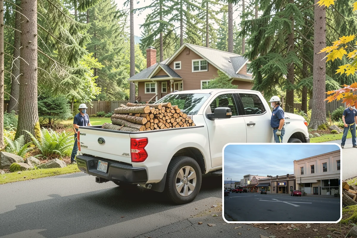 Holiday Firewood Delivery in Burlington, Skagit County, WA - Keeps you stocked through a high-use season