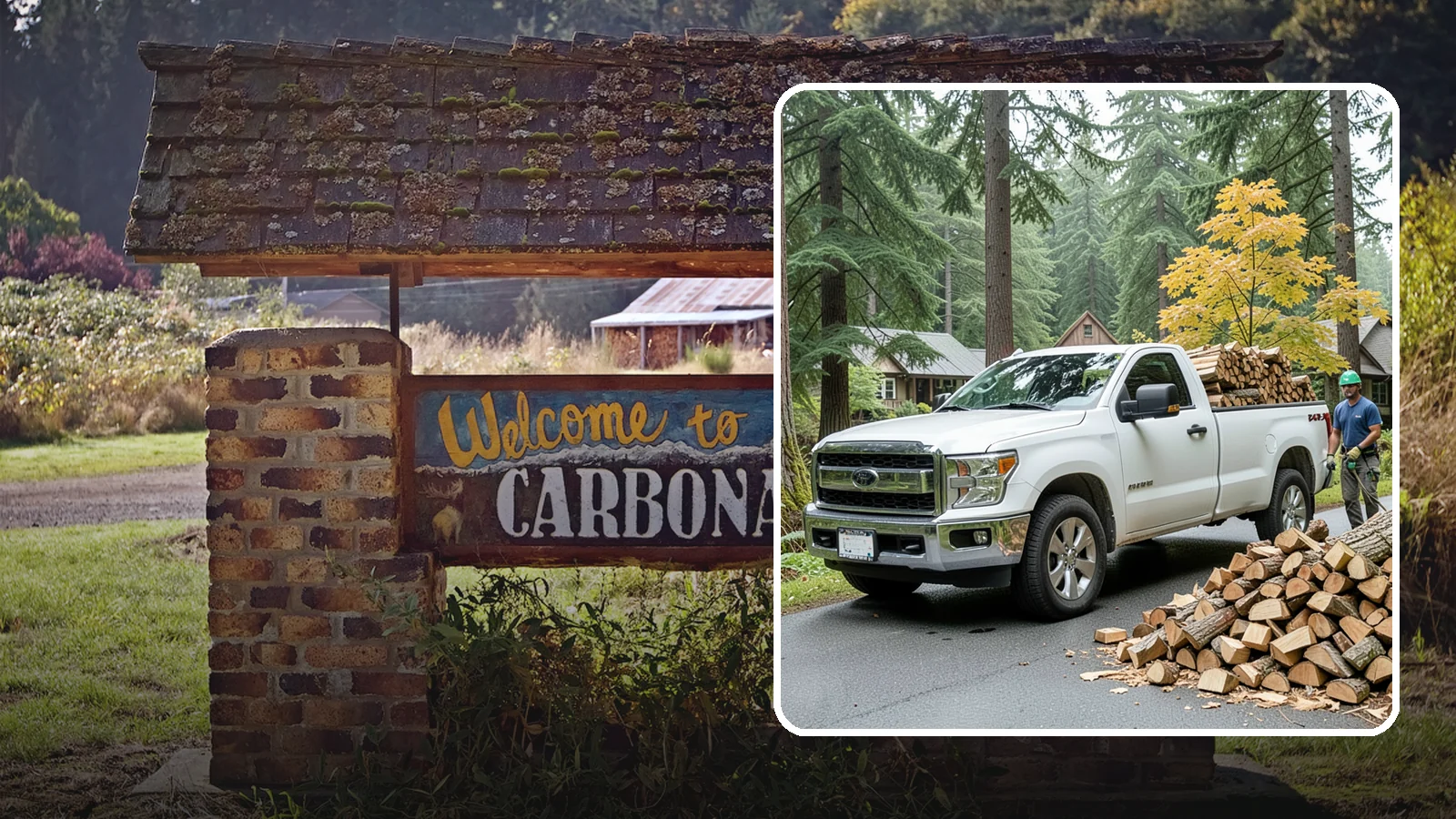 Holiday Firewood Delivery in Carbonado, Pierce County, WA - We deliver dry wood around the holidays so your gatherings stay warm and your fires burn bright.