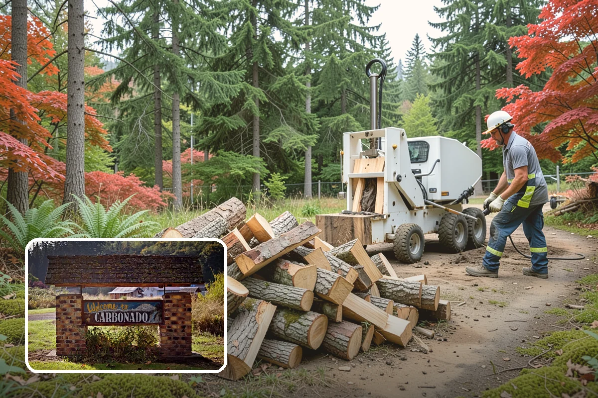 Holiday Firewood Delivery in Carbonado, Pierce County, WA - Keeps you stocked through a high-use season
