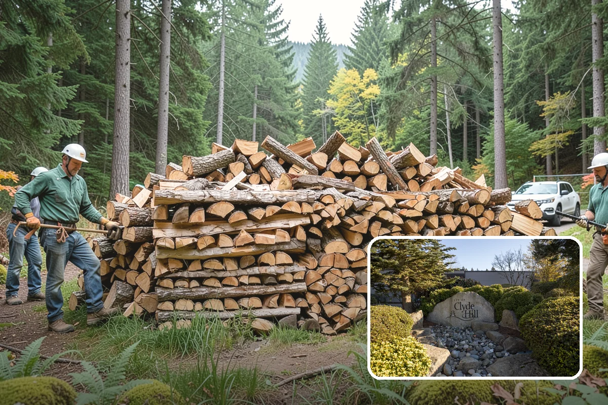 Holiday Firewood Delivery in Clyde Hill, King County, WA - Keeps you stocked through a high-use season
