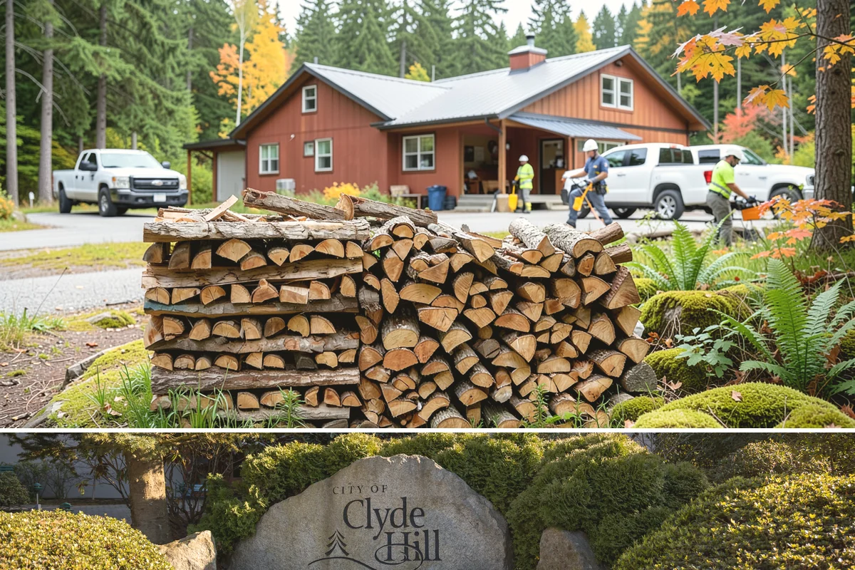 Holiday Firewood Delivery in Clyde Hill, King County, WA - Late fall through the winter holidays is the window, so booking ahead of the busy calendar secures your date.