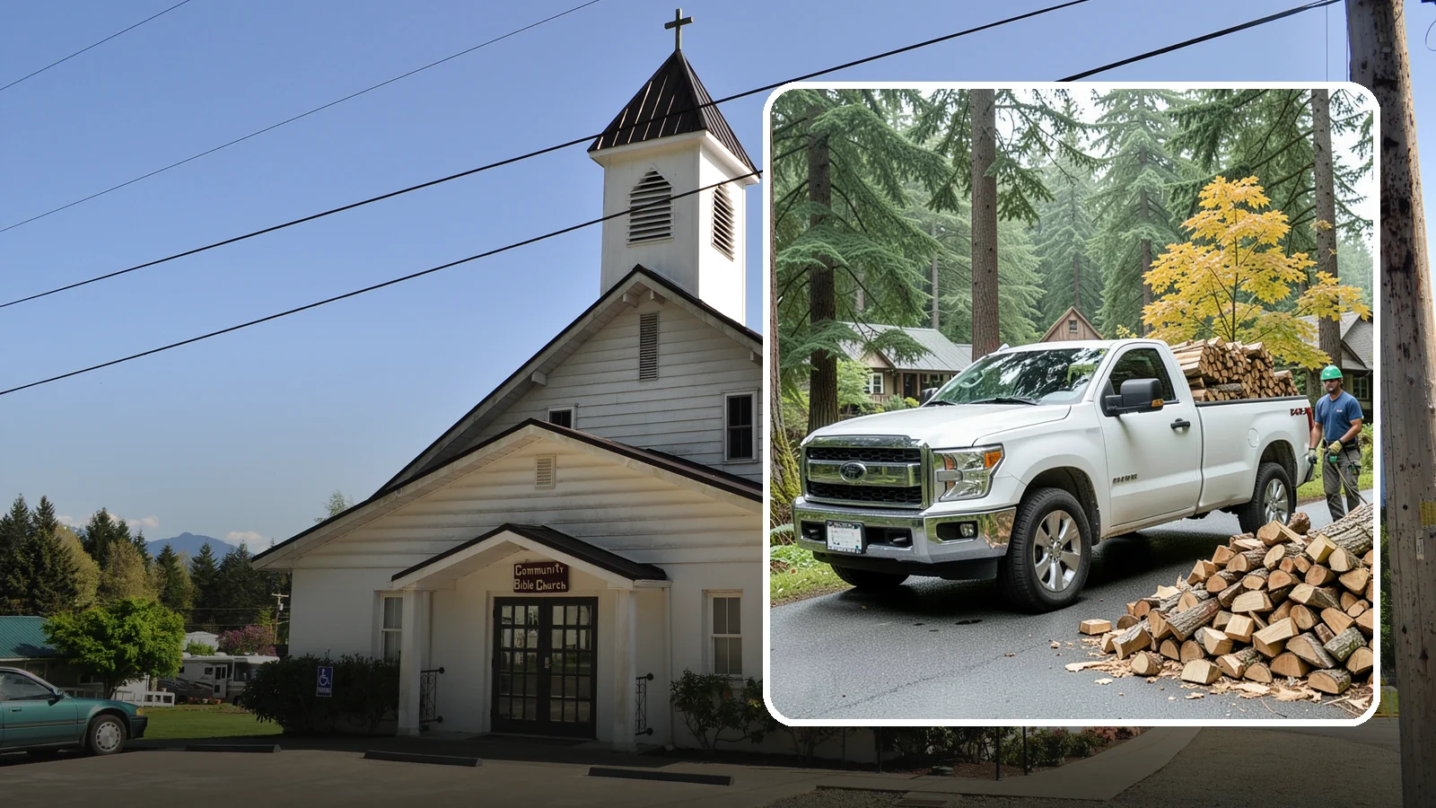 Holiday Firewood Delivery in Concrete, Skagit County, WA - We deliver dry wood around the holidays so your gatherings stay warm and your fires burn bright.