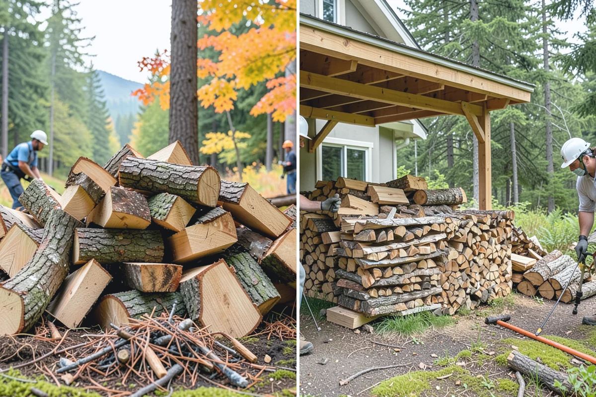 Holiday Firewood Delivery in Coupeville, Island County, WA - Confirm your holiday quantity and delivery date