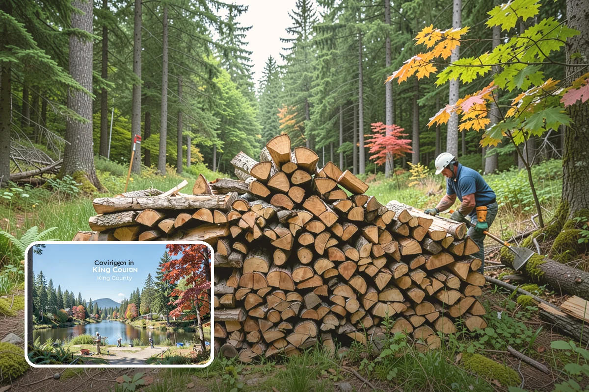 Holiday Firewood Delivery in Covington, King County, WA - Keeps you stocked through a high-use season